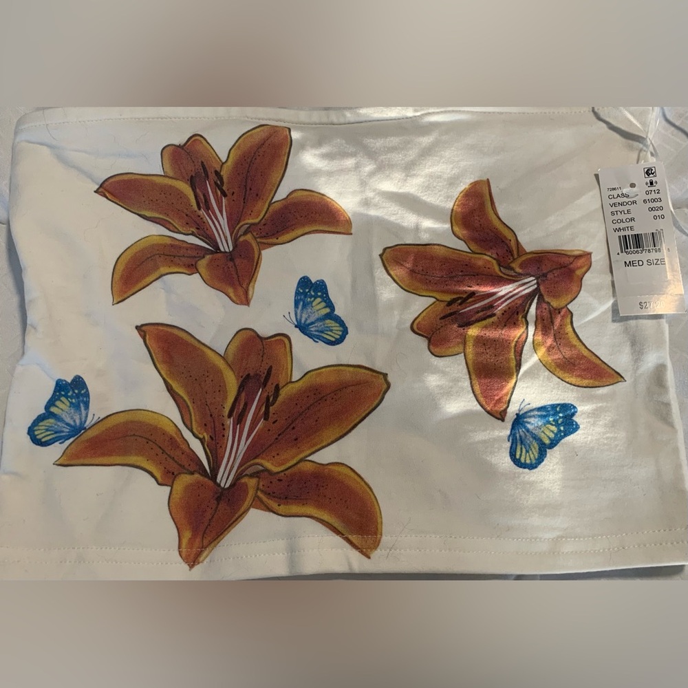 Tiger Lily Tube Top